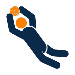 Soccer Goalie - Male | Round | 2 Colored | v2