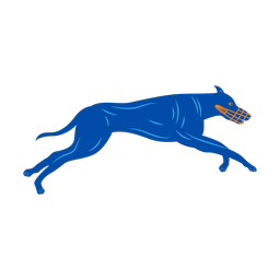 Dog Racing - Both | Round | 3 Colored | v1