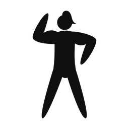 Body Building - Female | Strike | Silhouette | v2