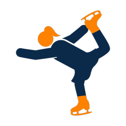 Figure Skating - Female | Round | 2 Colored | v4