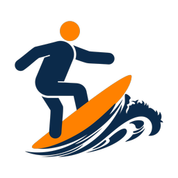 Surfing - Male | Round | 2 Colored | v2