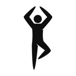 Yoga - Male | Strike | Silhouette | v7