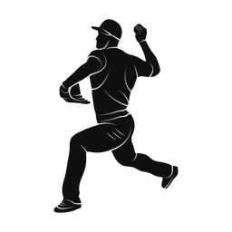 Baseball Pitcher - Male | Promax | Silhouette | v3
