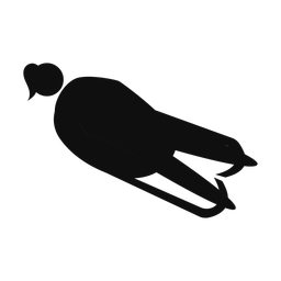 Luge - Female | Strike | Silhouette | v1