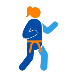 Karate - Female | Round | 3 Colored | v3