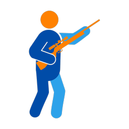 Hunting - Male | Round | 3 Colored | v3