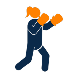 Boxing - Female | Round | 2 Colored | v2