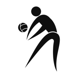 Volleyball - Male | Motion | Silhouette | v5