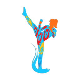 MMA - Female | Splash | Colorful | v3