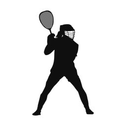 Lacrosse Goalie - Female | Classic | Silhouette | v2