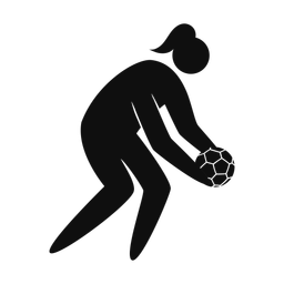 Soccer Goalie - Female | Strike | Silhouette | v3