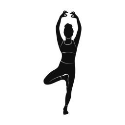 Yoga - Female | Promax | Silhouette | v2