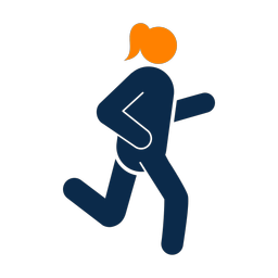 Running - Female | Round | 2 Colored | v2