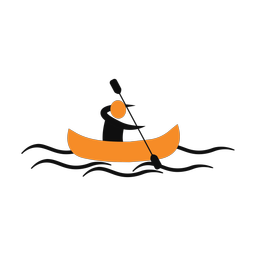Canoeing - Male | Motion | 2 Colored | v1