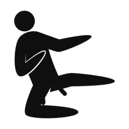 Karate - Male | Strike | Silhouette | v5