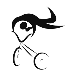 BMX - Female | Motion | Silhouette | v2