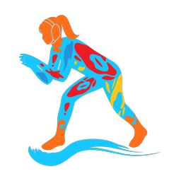 Wrestling - Female | Splash | Colorful | v1