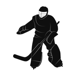 Ice Hockey Goalie - Male | Promax | Silhouette | v1