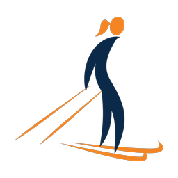 Cross Country Skiing - Female | Motion | 2 Colored | v1