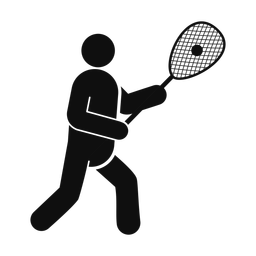 Lacrosse Goalie - Male | Round | Silhouette | v1