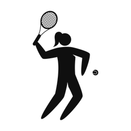 Tennis - Female | Strike | Silhouette | v4