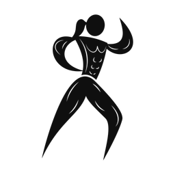 Body Building - Female | Motion | Silhouette | v2