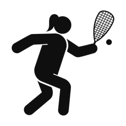 Racquetball - Female | Round | Silhouette | v1