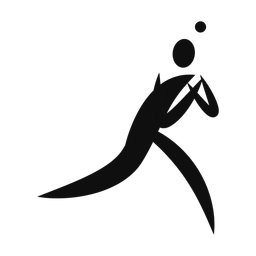 Cricket Fielder - Male | Motion | Silhouette | v1
