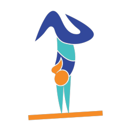 Balance Beam - Female | Motion | 3 Colored | v5