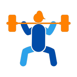 Power Lifter - Female | Round | 3 Colored | v2