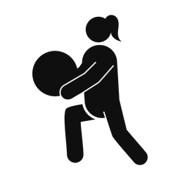 Cross Fit - Female | Round | Silhouette | v5