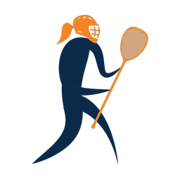 Lacrosse Goalie - Female | Motion | 2 Colored | v1