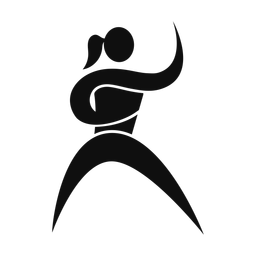 Karate - Female | Motion | Silhouette | v5