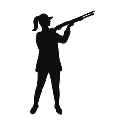 Skeet Shooting - Female | Classic | Silhouette | v1