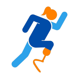 Para Running - Female | Round | 3 Colored | v1