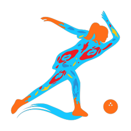 Bowling - Female | Splash | Colorful | v2