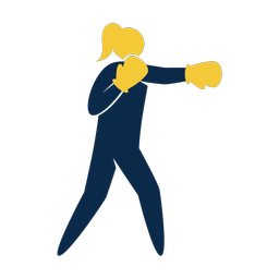 Boxing - Female | Strike | 2 Colored | v2