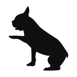 French Bulldog - Both | Classic | Silhouette | v5