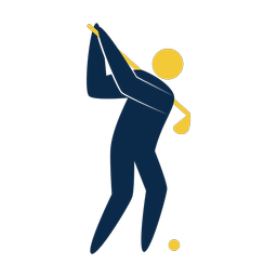 Golf - Male | Strike | 2 Colored | v6