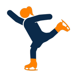 Figure Skating - Female | Round | 2 Colored | v3