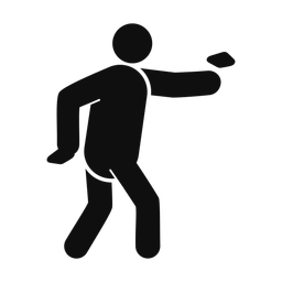 Corn Hole - Male | Round | Silhouette | v1