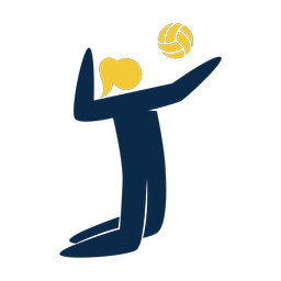 Volleyball - Female | Strike | 2 Colored | v1