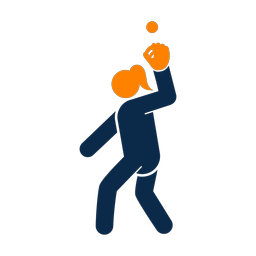 Softball Fielder - Female | Round | 2 Colored | v2