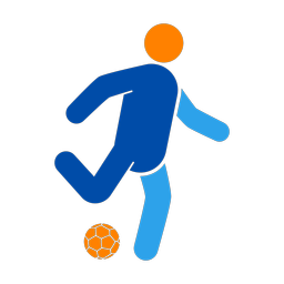 Soccer Player - Male | Round | 3 Colored | v3