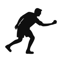 Bocce ball - Male | Classic | Silhouette | v1