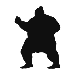 Sumo Wrestling - Male | Classic | Silhouette | v1
