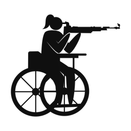 Para Shooting - Female | Strike | Silhouette | v1