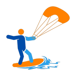 Kitesurfing - Male | Round | 3 Colored | v1