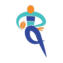 Flag Football Quarterback - Male | Motion | 3 Colored | v1