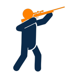Hunting - Male | Round | 2 Colored | v2